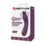 Pretty Love - Vibrador Recarregável Lunao com 10 Funções Roxo
