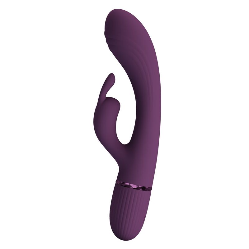 Pretty Love - Vibrador Coelho Recarregável Rocco com 10 Funções - Roxo