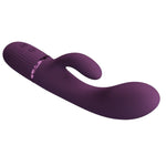 Pretty Love - Margie Vibrador Coelho Recarregável com 10 Funções Roxo