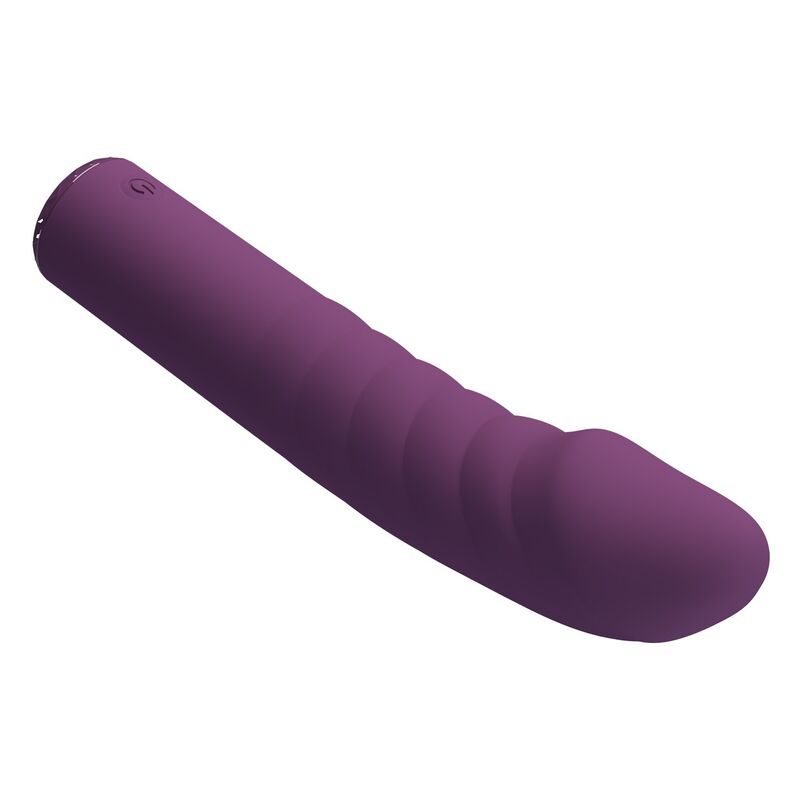 Pretty Love - Vibrador Recarregável Ryland com 10 Funções - Roxo