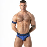 Locker Gear - Cueca Show de Tela Esportiva Azul M