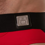 Locker Gear - Cueca Suspensa com Cós Largo Vermelha M