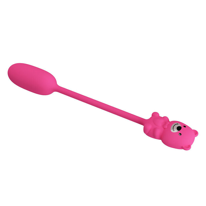 Pretty Love - Vibrador Bullet Recarregável Olson com Controle Remoto com Fio Rosa