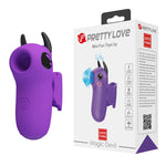 Pretty Love - Estimulador de Dedos Recarregável Roxo Magic Devil
