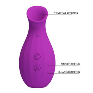 Pretty Love - Garrafa Mágica Estimulador Clitoriano Recarregável por Sucção - Roxo