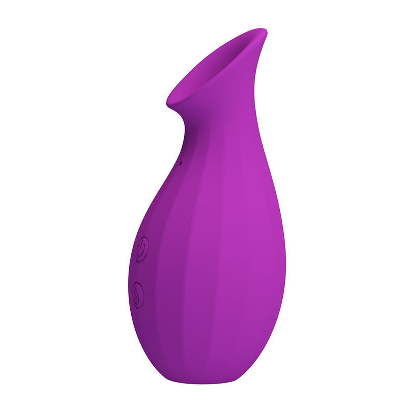 Pretty Love - Garrafa Mágica Estimulador Clitoriano Recarregável por Sucção - Roxo