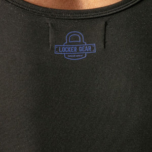 Locker Gear - Camiseta Regata Azul de Acesso Livre M