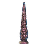 Power Monsters - Dildo de Silicone Fantasia Tricolor com Tentáculos Abissais 46 cm Ø 7 cm