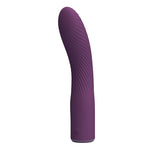 Pretty Love - Vibrador Recarregável Kissell com 10 Funções - Roxo