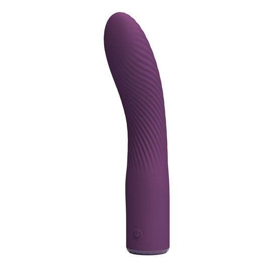 Pretty Love - Vibrador Recarregável Kissell com 10 Funções - Roxo