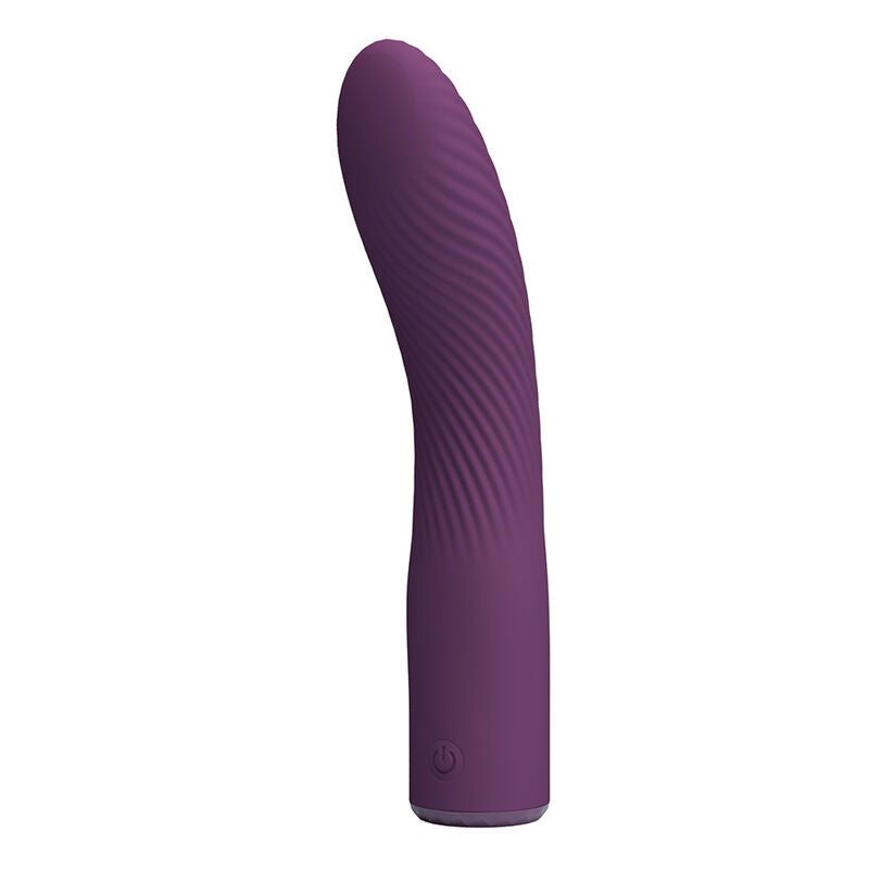 Pretty Love - Vibrador Recarregável Kissell com 10 Funções - Roxo