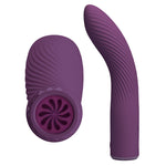 Pretty Love - Vibrador Recarregável Kissell com 10 Funções - Roxo