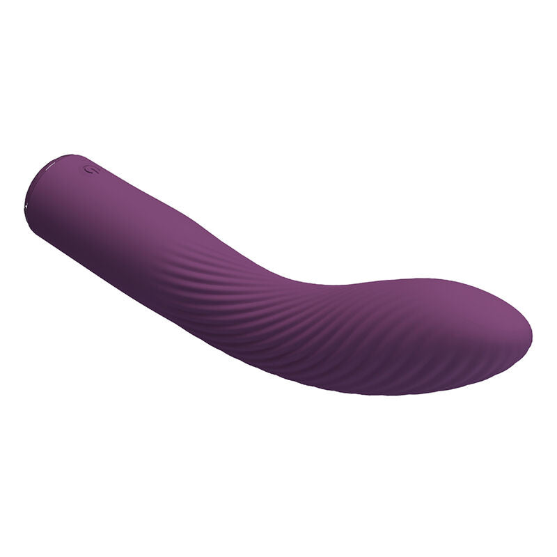 Pretty Love - Vibrador Recarregável Kissell com 10 Funções - Roxo