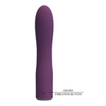 Pretty Love - Vibrador Recarregável Kissell com 10 Funções - Roxo