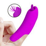 Pretty Love - Vibrador de Dedo Recarregável Peterson Honey Finger Roxo