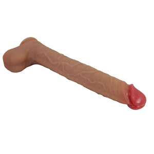 Pretty Love - Terin Plus Dildo de Silicone Realista com Ventosa 37,6 cm Ø 5,5 cm