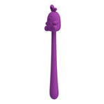 Pretty Love - Bastão Vibrador Flexível com Coelhinho Fofo, Recarregável Via USB, Roxo