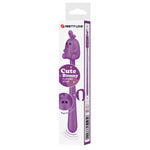 Pretty Love - Bastão Vibrador Flexível com Coelhinho Fofo, Recarregável Via USB, Roxo