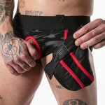 Locker Gear - Cueca Sustenido com Acesso Militar Completo Vermelha L