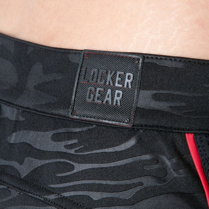 Locker Gear - Camiseta Militar Completa Vermelha Tamanho XL