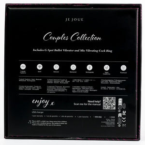 Je Joue - Conjunto Vibrador Coleção Casais para Casais