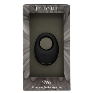 Je Joue - Vibrador Preto Recarregável com Controle Remoto