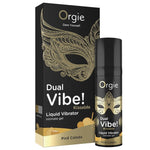 Orgie - Vibe DUPLA! Vibrador Líquido Beijável Piña Colada 15 ml