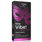 Orgie - Vibração SEXY! Orgasmo Intenso, Múltiplas Sensações, Gel Íntimo 15 ml