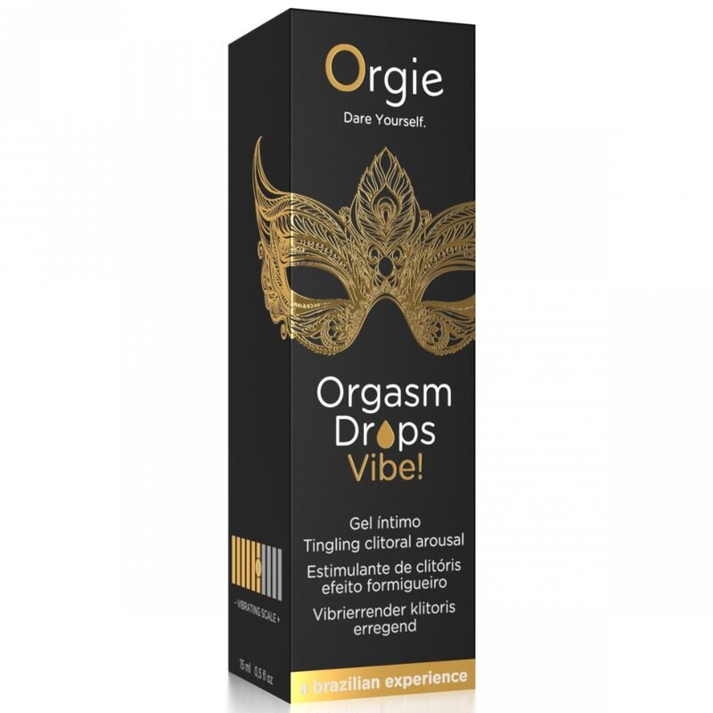 Orgie - Gotas Vibratórias para ORGASMO! 15 ml