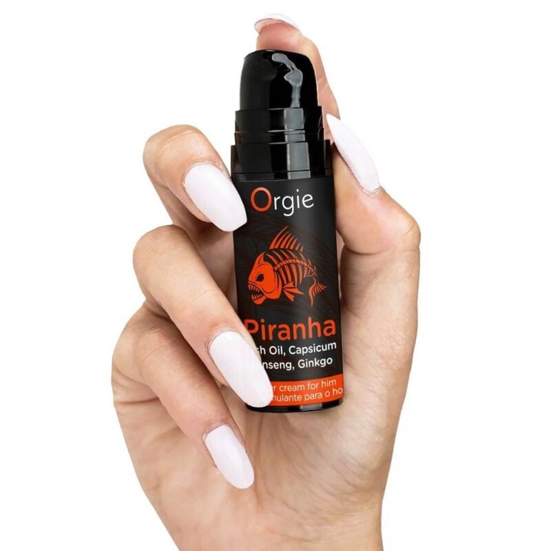 Orgie - Creme de Poder Piranha para Ele 15 ml