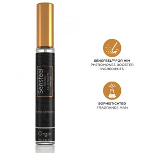 Orgie - Sensfeel for Man Eau de Toilette com Ferômono - Tamanho Viagem 10 ml