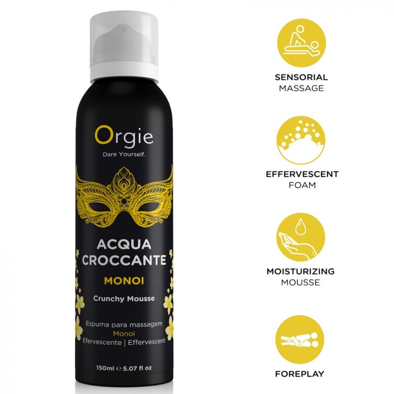Orgie - Acqua Croccante Monoi Mousse de Massagem Crunchy 150 ml
