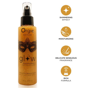 Orgie - Óleo Corporal Iluminado Glow 110 ml