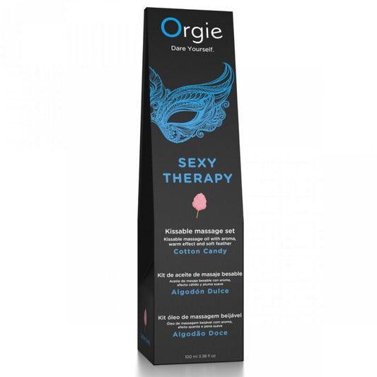 Orgie - Massagem Labial com Algodão Doce Beijável - Conjunto de Massagem 100 ml