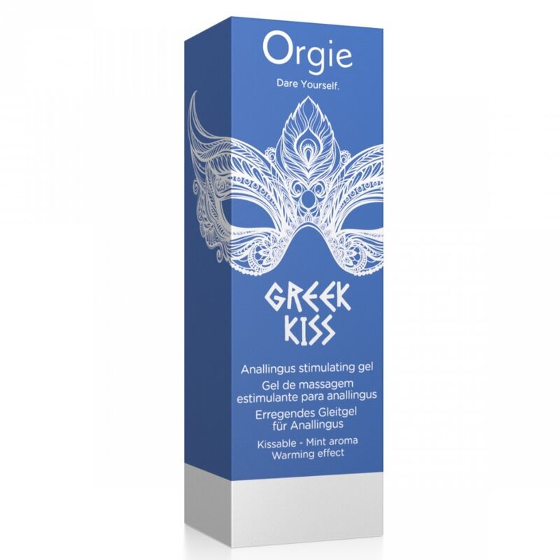 Orgie - Greek Kiss Gelly Gelly Sensível Analingus Gel Menta 50 ml