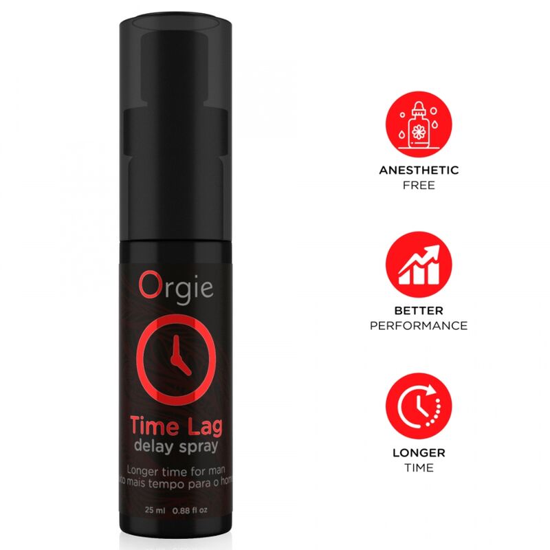 Orgie - Spray Retarda de Ejaculação sem Anestésico 25 ml