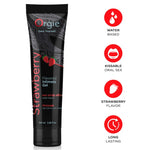 Orgie - Lubrificante em Tubo Sabor Morango, Gel Íntimo à Base de Água, 100 ml