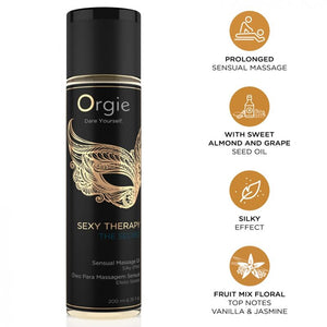 Orgie - Terapia Sexual o Óleo de Massagem Sensual Secreto 200 ml