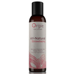Orgie - Gel Íntimo à Base de Água de Morango Totalmente Natural 150 ml