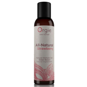 Orgie - Gel Íntimo à Base de Água de Morango Totalmente Natural 150 ml