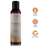 Orgie - Gel Íntimo à Base de Água Ultra Deslizante, Totalmente Natural, 150 ml
