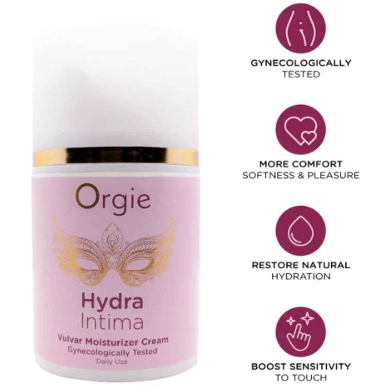 Orgie - Hydra Intima Creme Hidratante Vulvar Diário 50 ml