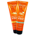 Orgie - Lubrificante VIBRADOR! Sexo na Praia Gel Íntimo Beijável Leve Formigamento 100 ml
