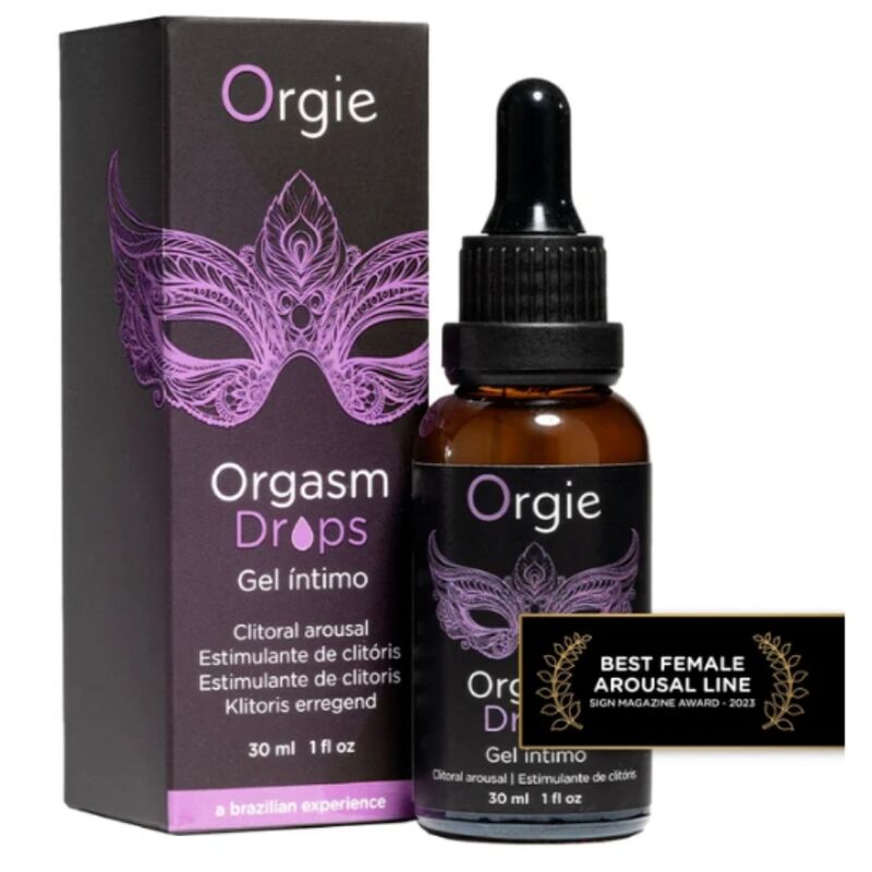 Orgie - Gotas para Orgasmo e Estimulação Clitoriana 30 ml