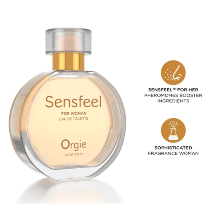Orgie - Sensfeel para Mulher Feromono Booster Eau de Toilette 50 ml
