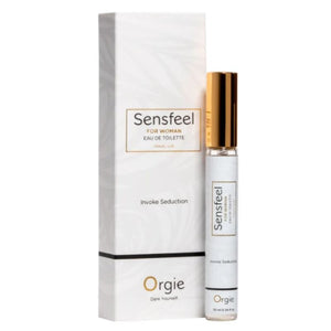 Orgie - Sensfeel para Mulheres, Booster de Feromônios, Eau de Toilette, Tamanho Viagem 10 ml