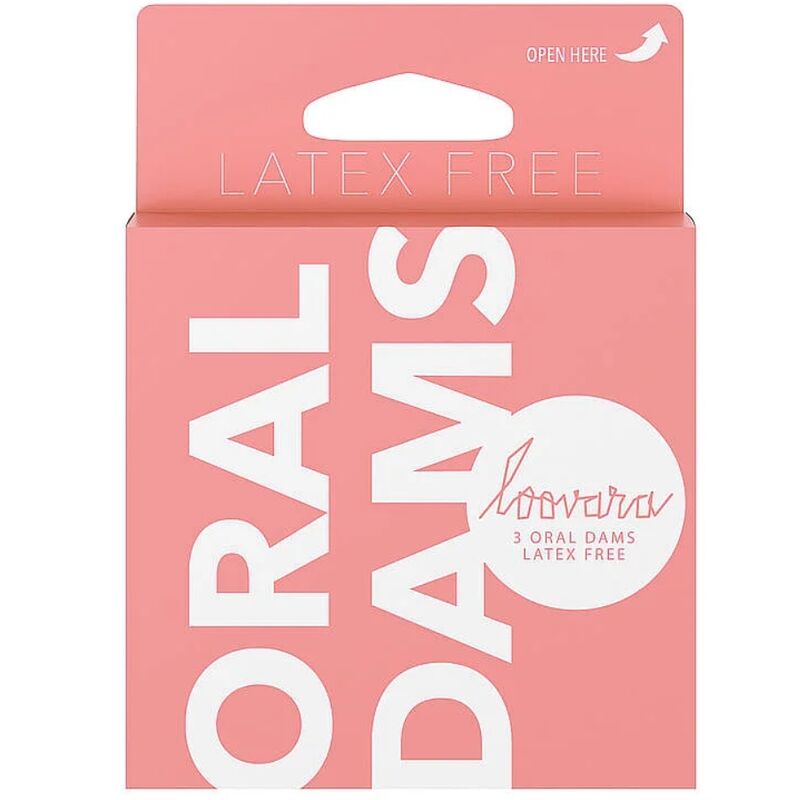 Loovara - Barreiras Orais sem Látex - 3 Unidades