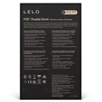 Lelo - F2S Duplo Sônico para Homens com Dupla Estimulação Sônica Azul-Petróleo