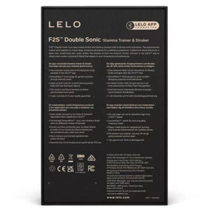 Lelo - F2S Duplo Sônico para Homens com Dupla Estimulação Sônica Azul-Petróleo