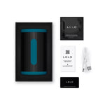 Lelo - F2S Duplo Sônico para Homens com Dupla Estimulação Sônica Azul-Petróleo